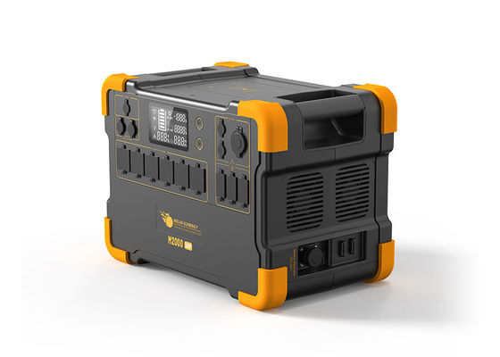 2kw แบตเตอรี่ลิเดียม โจ๊กเนอร์พลังแสงอาทิตย์พกพา All In One โจ๊กเนอร์พลังแสงอาทิตย์