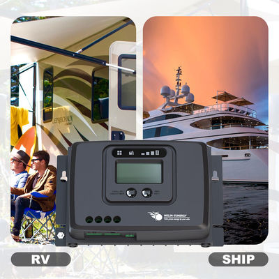 พลังงานไฟฟ้าไฟฟ้าไฟฟ้าสูงสุด 560W MPPT เครื่องควบคุมการชาร์จแสงอาทิตย์ด้วย Bluetooth