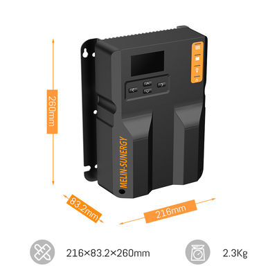 ราคาดี 40A แผนที่พลังแสงอาทิตย์ MPPT เครื่องควบคุมการชาร์จพลังแสงอาทิตย์ 12V 24V พร้อมเวลาและติด Bluetooth ออนไลน์