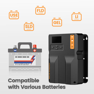 เครื่องควบคุมการชาร์จแสงอาทิตย์แบบ MPPT ความดันสูง 150V ทางเข้า MT508-40A