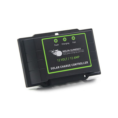 12A Smart Solar PWM Charge Controller พร้อมการชาร์จ 5 ขั้นตอนและการป้องกันหลายขั้นตอน