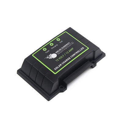 สีดํา IP67 กันน้ํา PWM แผ่นแสงอาทิตย์และการควบคุมการชาร์จ