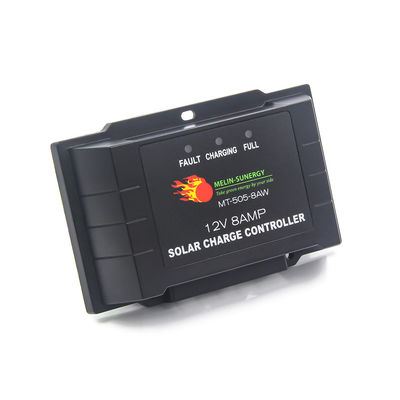 ราคาดี 8A 5 Stage PWM Solar Charge Controller with Smart Charging and Multiple Protection Functions for 12V 24V Systems เครื่องควบคุมการชาร์จแสงอาทิตย์แบบ PWM ที่ใช้กับระบบไฟฟ้า 12V 24V ออนไลน์