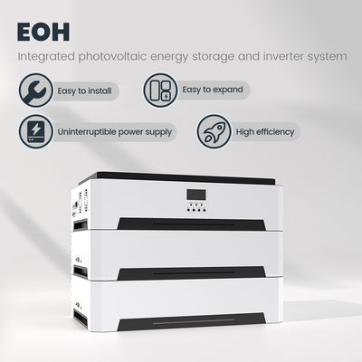 ระบบเก็บพลังงานแสงอาทิตย์ 10KW LiFePO4 ด้วยการชาร์จ 120A AC และ IP20 ป้องกันสําหรับพลังงานแสงอาทิตย์ในบ้าน