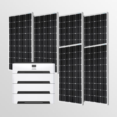 ราคาดี ระบบเก็บพลังงานแสงอาทิตย์ 5KW 230V ด้วยความจุแบตเตอรี่ 100Ah ออนไลน์