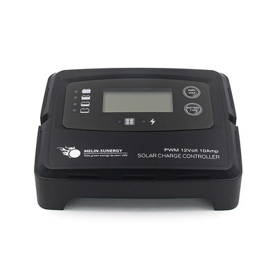 IP67 ระบบควบคุมการชาร์จแสงอาทิตย์กันน้ํา 15A PWM สําหรับระบบแสงอาทิตย์ 12V 24V