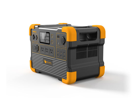 ราคาดี เครื่องกำเนิดไฟฟ้าโซลาร์เซลล์ UPS 2000W พร้อมที่ชาร์จโทรศัพท์ไร้สาย 15W และอินพุตแผงโซลาร์เซลล์ 200W ออนไลน์