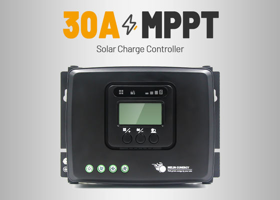 30A 12V 24V ระบบควบคุมการชาร์จแสงอาทิตย์ MPPT ประสิทธิภาพสูงสําหรับ RV