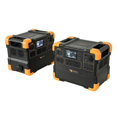 2200W LiFePO4 UPS โจ๊กเนอร์แสงอาทิตย์ พลังงานสํารองฉุกเฉิน ด้วยแบตเตอรี่ 1536Wh