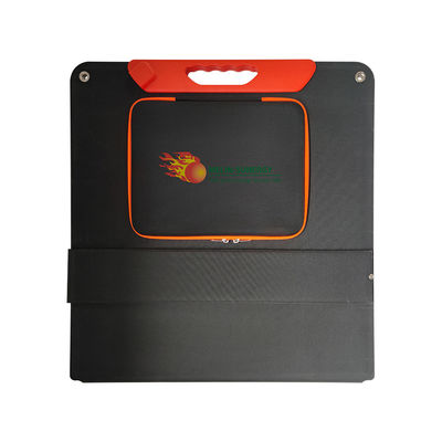 แผงโซลาร์เซลล์แบบพับได้พกพาได้ขนาด 120W พร้อมประสิทธิภาพ 22% และฝาครอบด้านหน้า ETFE