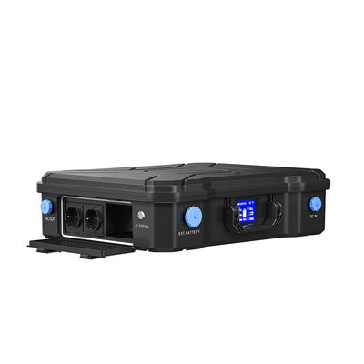 เครื่องผลิตพลังแสงอาทิตย์ UPS 1280Wh พร้อม 2000W AC Output Bluetooth / WIFI APP