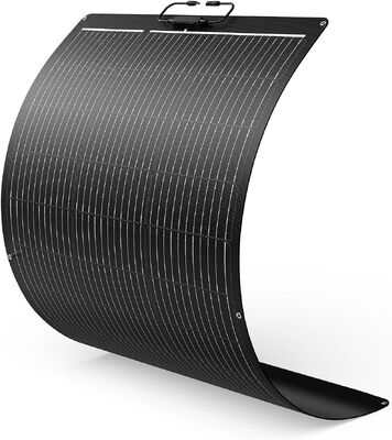 แผงโซลาร์เซลล์กึ่งยืดหยุ่น 100w แผงโซลาร์เซลล์ PV แบบยืดหยุ่นสำหรับรถบ้าน, RV, เรือ, รถตู้